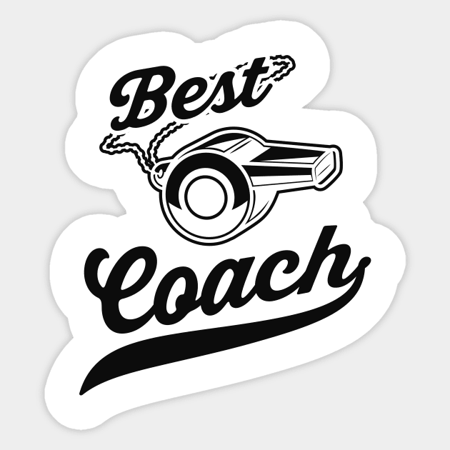 Best Coach Sports Team Sticker by Foxxy Merch